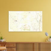 Slag om Corinth Iuka Bayou Fourche Canvas Afdruk (Insitu (Woonkamer))