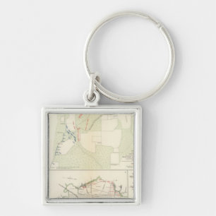 Slag om Corinth Iuka Bayou Fourche Sleutelhanger