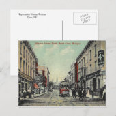 slag om Creek Michigan Briefkaart (Voorkant / Achterkant)