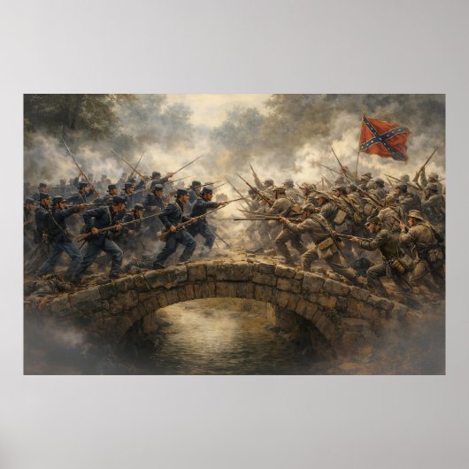 Slag om de Brug Poster (Voorkant)