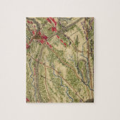  slag om de Chantilly-kaart (1862) Legpuzzel (Verticaal)