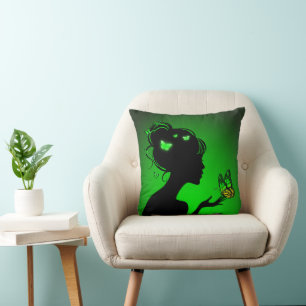 Slag om de groene vlinder kussen