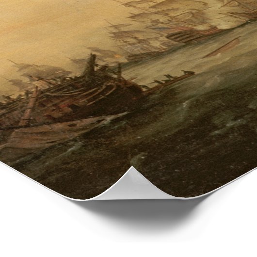 Slag om de heiligen, 1782 poster (Hoek)