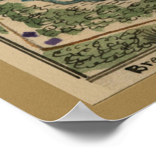 Slag om de Kaart Poster (Hoek)