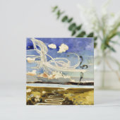 Slag om Engeland, schilderij door Paul Nash Kaart (Staand voorkant)