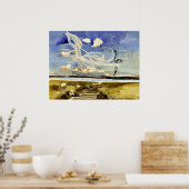 Slag om Engeland, schilderij door Paul Nash  Poster (Keuken)