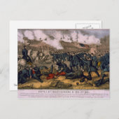 Slag om Fredericksburg Briefkaart (Voorkant / Achterkant)