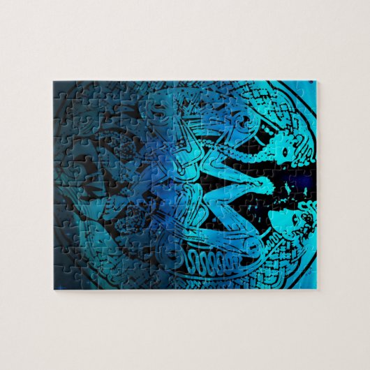 Slag om goed tegen kwaad legpuzzel (Horizontaal)