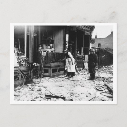 Slag om Groot-Brittannië en de Blitz: #29 Niet opg Briefkaart (Voorkant)