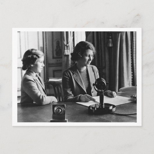 Slag om Groot-Brittannië en de Blitz: #35 Radio De Briefkaart (Voorkant)