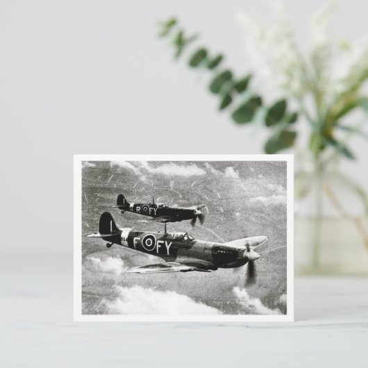Slag om Groot-Brittannië en de Blitz: #45 De weini Briefkaart (Staand voorkant)