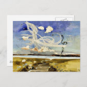 Slag om Groot-Brittannië, kunstschilderij van Paul Briefkaart (Voorkant / Achterkant)