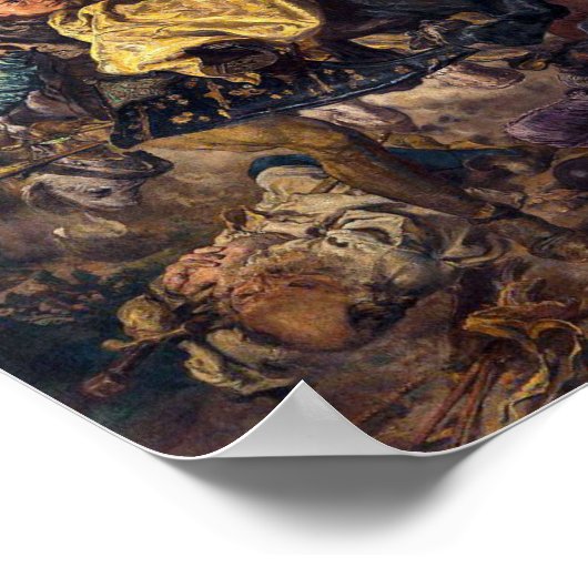 Slag om Grunwald Poster (Hoek)