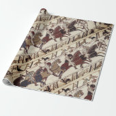 Slag om haasjes - Norman messghts Cadeaupapier (Uitgerold)