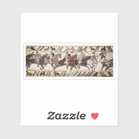 Slag om haasjes - Norman messghts Sticker (Vel)