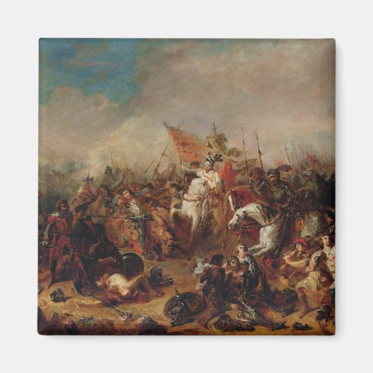 Slag om Hastings in 1066 Magneet (Voorkant)