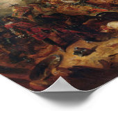 Slag om Hastings in 1066 Poster (Hoek)