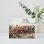 Slag om Isandlwana Briefkaart (Staand voorkant)