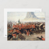 Slag om Isandlwana Briefkaart (Voorkant / Achterkant)