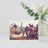 Slag om Isandlwana Briefkaart (Staand voorkant)