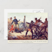 Slag om Isandlwana Briefkaart (Voorkant / Achterkant)