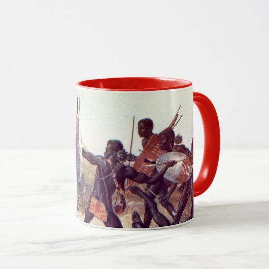 Slag om Isandlwana Mok (Voorkant rechts)