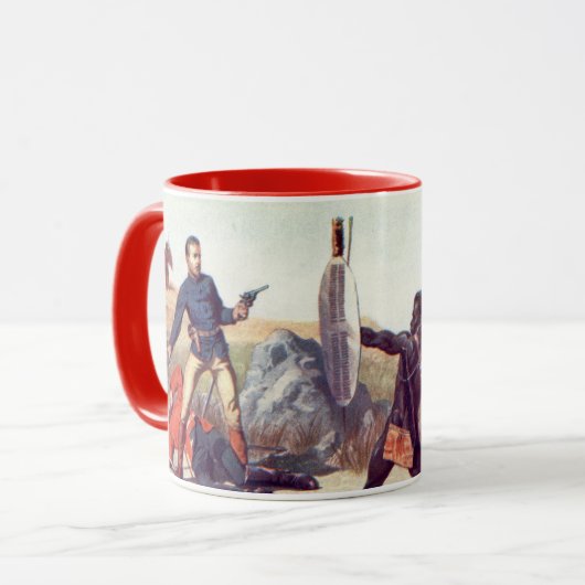 Slag om Isandlwana Mok (Voorkant links)