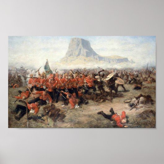 Slag om Isandlwana Poster (Voorkant)