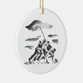 Slag om Iwo Jima Keramisch Ornament (Rechts)