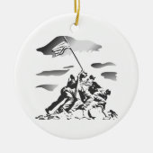 Slag om Iwo Jima Keramisch Ornament (Voorkant)
