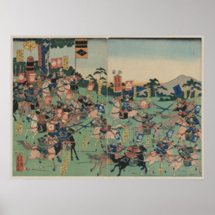 Slag om Kawanakajima Poster
