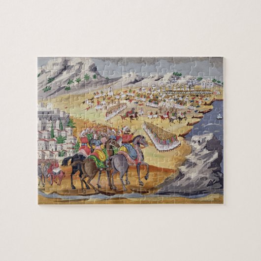 Slag om Langada en Compoti in 1821, van de Pi Legpuzzel (Horizontaal)