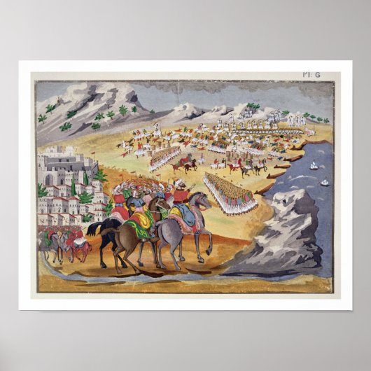 Slag om Langada en Compoti in 1821, van de Pi Poster (Voorkant)