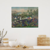 Slag om Las Guasimas Poster (Keuken)