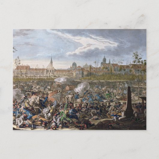 Slag om Leipzig, 19 oktober 1813 Briefkaart (Voorkant)