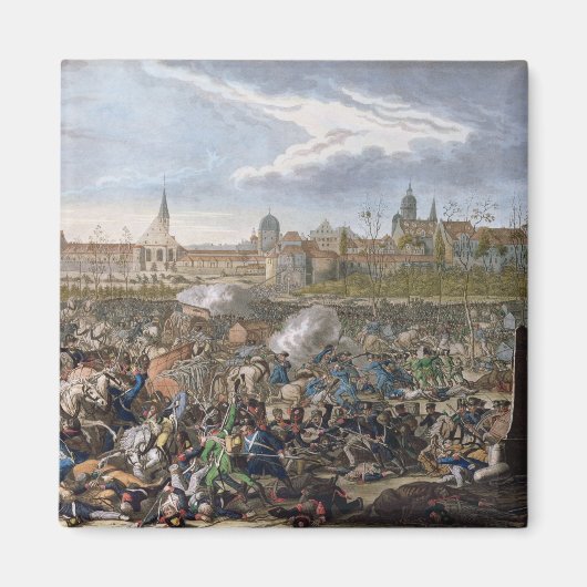 Slag om Leipzig, 19 oktober 1813 Magneet (Voorkant)