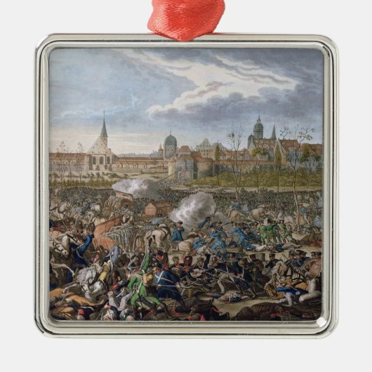 Slag om Leipzig, 19 oktober 1813 Metalen Ornament (Voorkant)