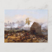 Slag om Long Island Briefkaart (Voorkant)