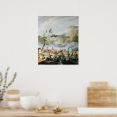 Slag om Maida Poster (Keuken)