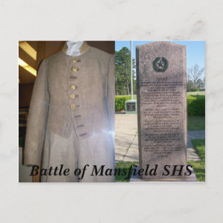 Slag om Mansfield Louisiana Briefkaart