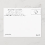 Slag om Mansfield Louisiana Briefkaart (Achterkant)