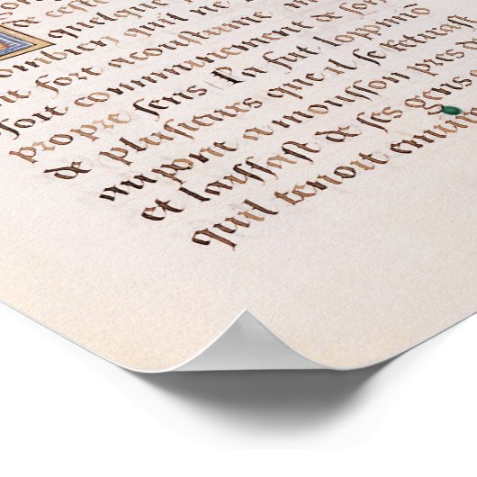 Slag om Nancy in 1477 Poster (Hoek)