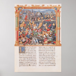 Slag om Nancy in 1477 Poster