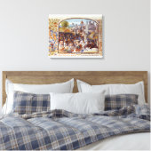 Slag om Neville's Kruis uit de Honderd Canvas Afdruk (Insitu (Slaapkamer))