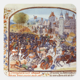 Slag om Neville's Kruis uit de Honderd Vierkante Sticker