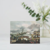 Slag om Nivelle, gegraveerd door Thomas Briefkaart (Staand voorkant)