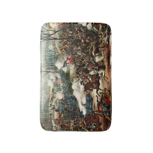 Slag om Pea Ridge Badmat (Voorkant Verticaal)