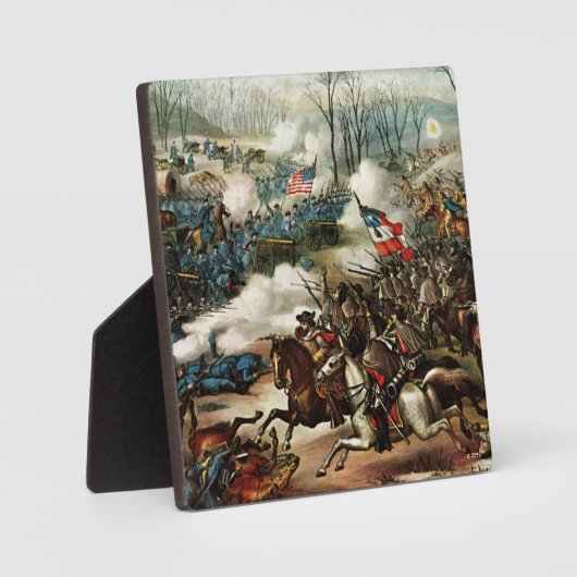 Slag om Pea Ridge Fotoplaat (Voorkant)