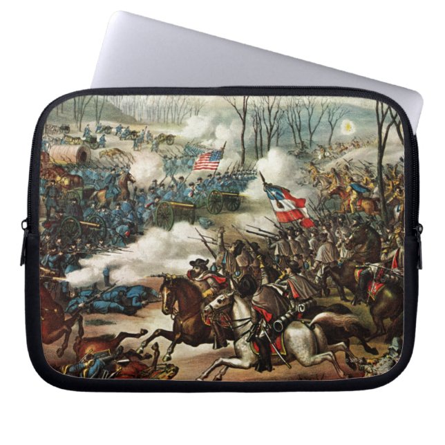Slag om Pea Ridge Laptop Sleeve (Voorkant)