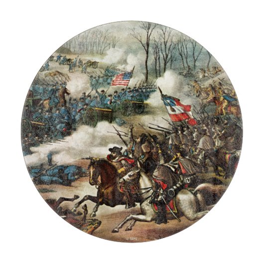 Slag om Pea Ridge Snijplank (Voorkant)